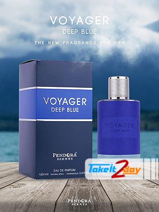 Paris Corner Pendora Scents Voyager Deep Blue Perfume For Men 100 ML EDP